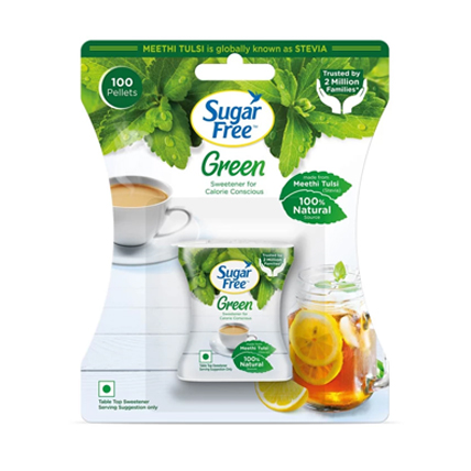 Sugar Free Green 100 Pellets